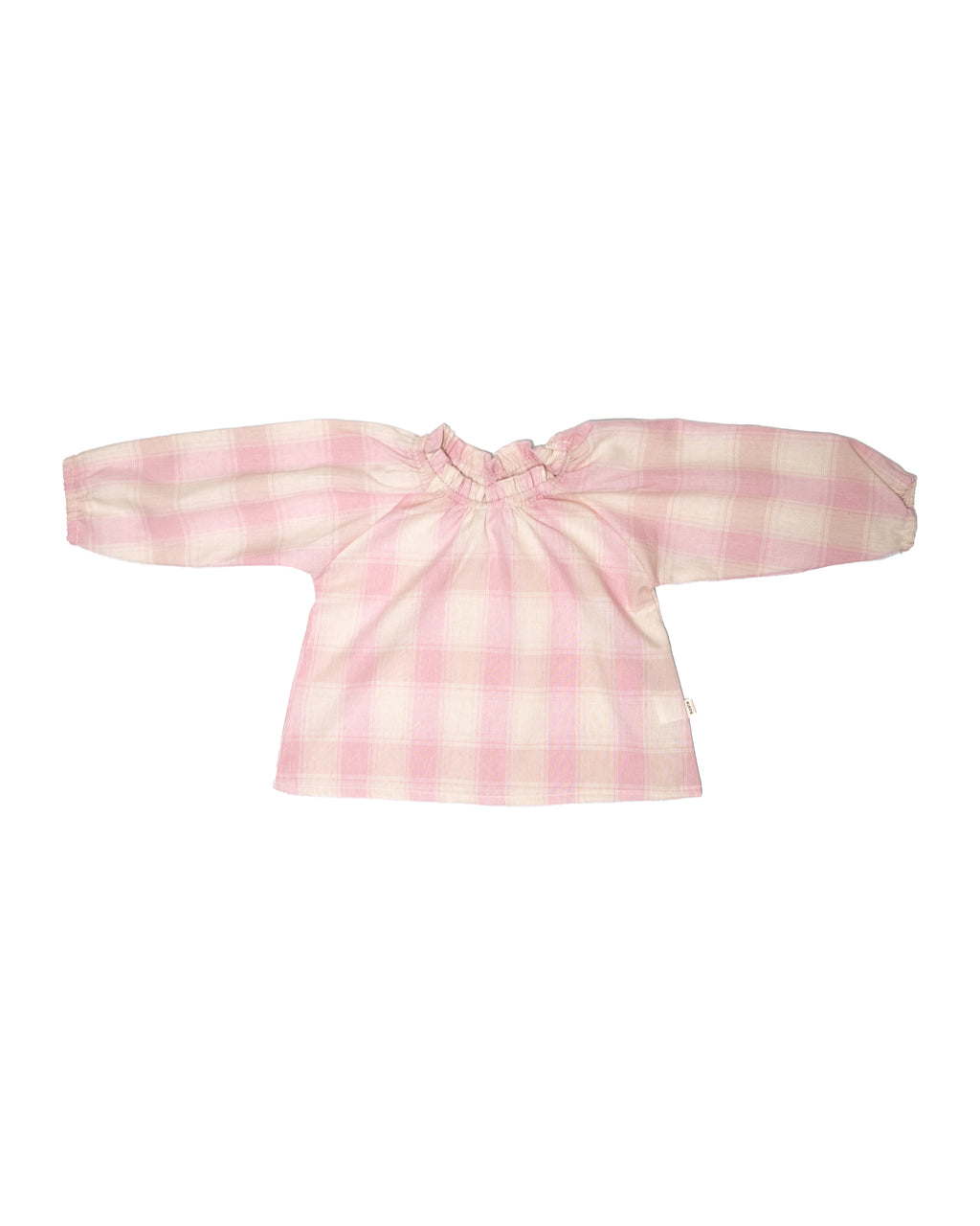 Check Blouse in Pink