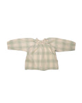 Check Blouse in Mint