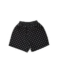 Dot Shorts in Charcoal