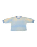 Pastel Striped Tee in Blue