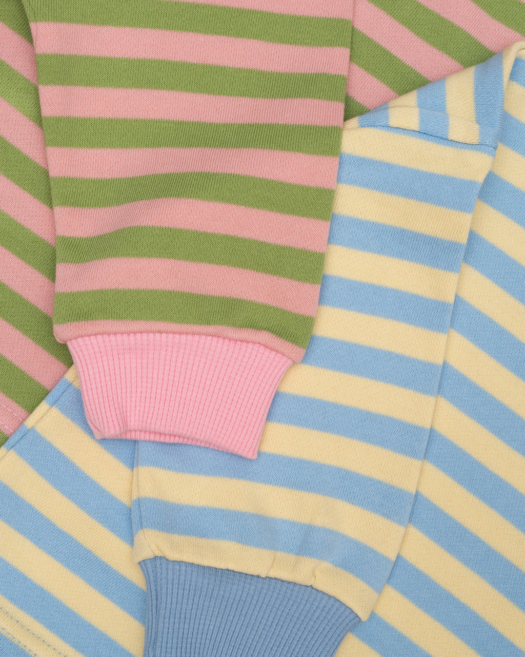 Pastel Striped Tee in Pink