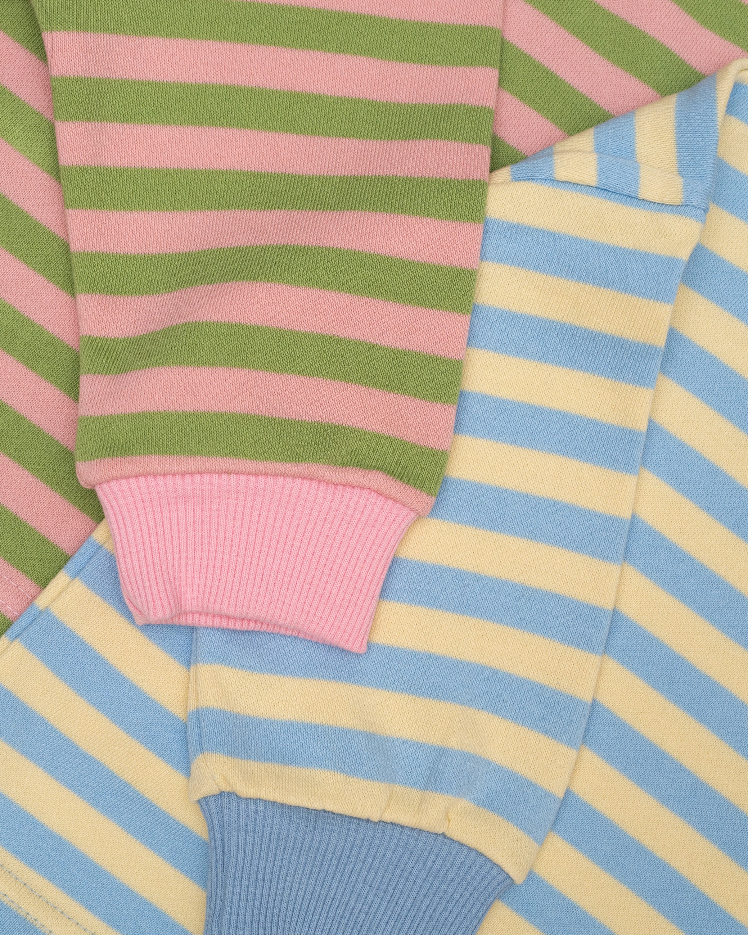 Pastel Striped Tee in Blue