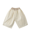 Patch Pants in Cream