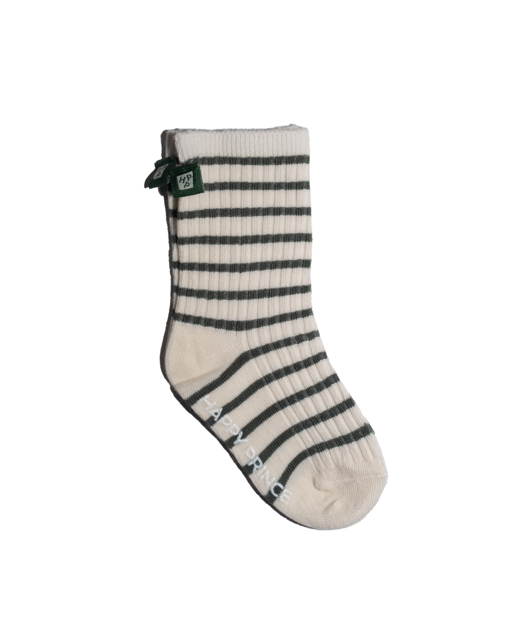 Summer Socks in Green Stripe