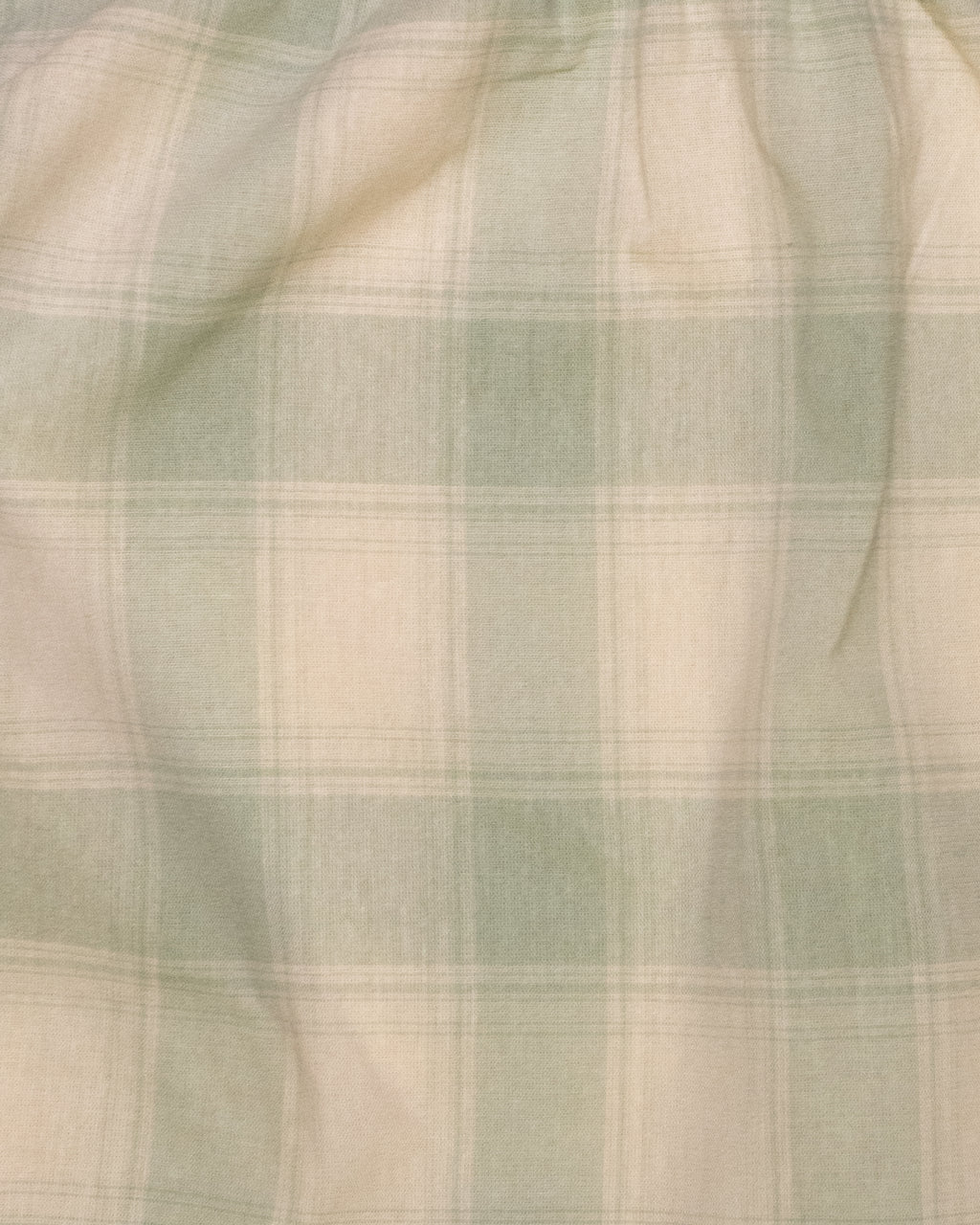 Check Blouse in Mint