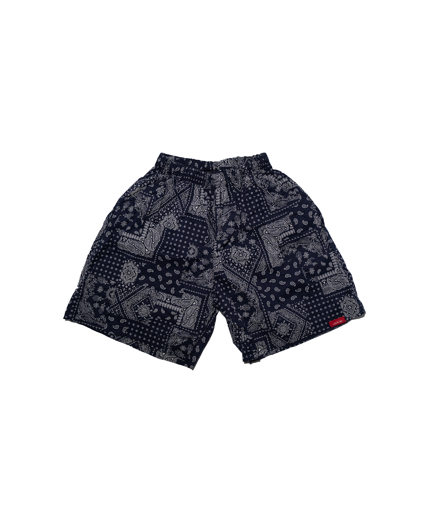 Paisley Shorts in Navy