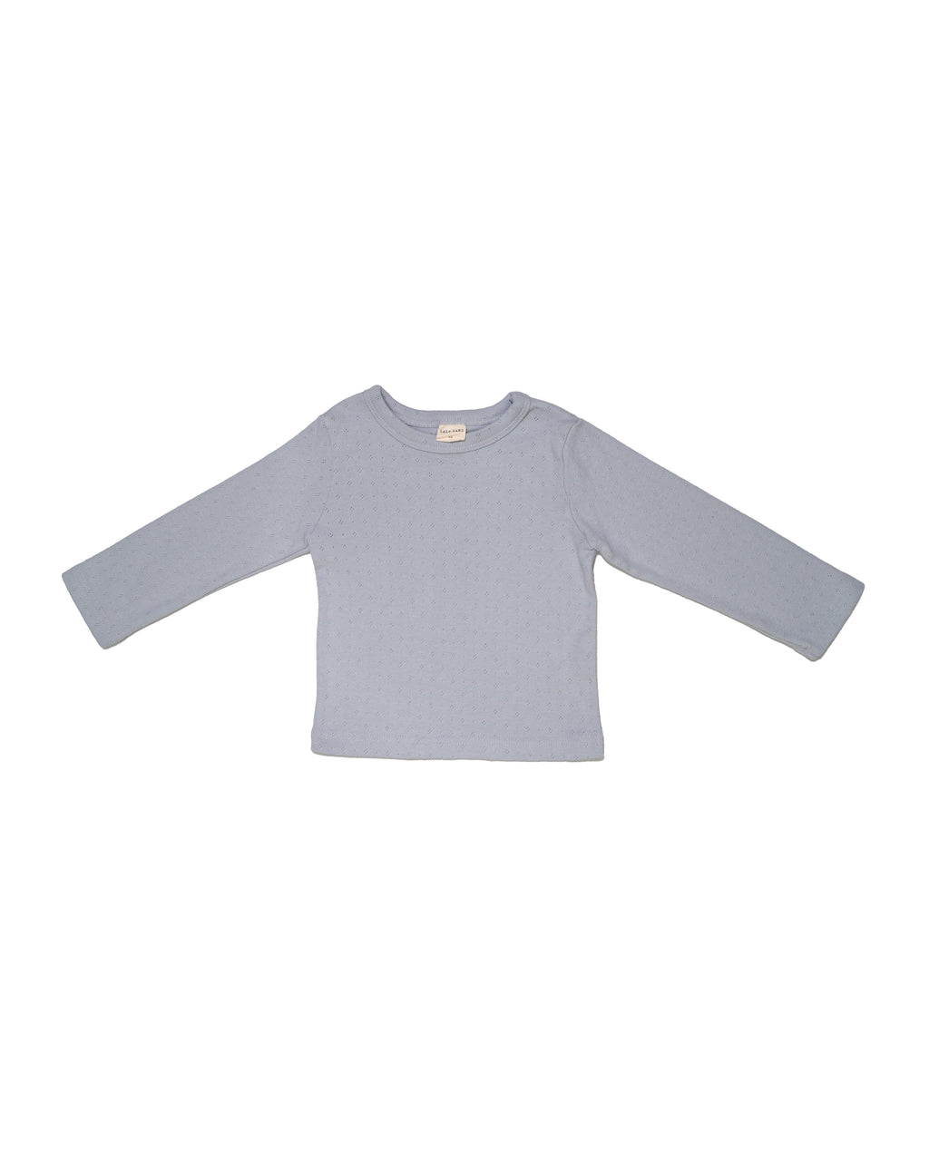Eyelet Long Sleeve in Sky