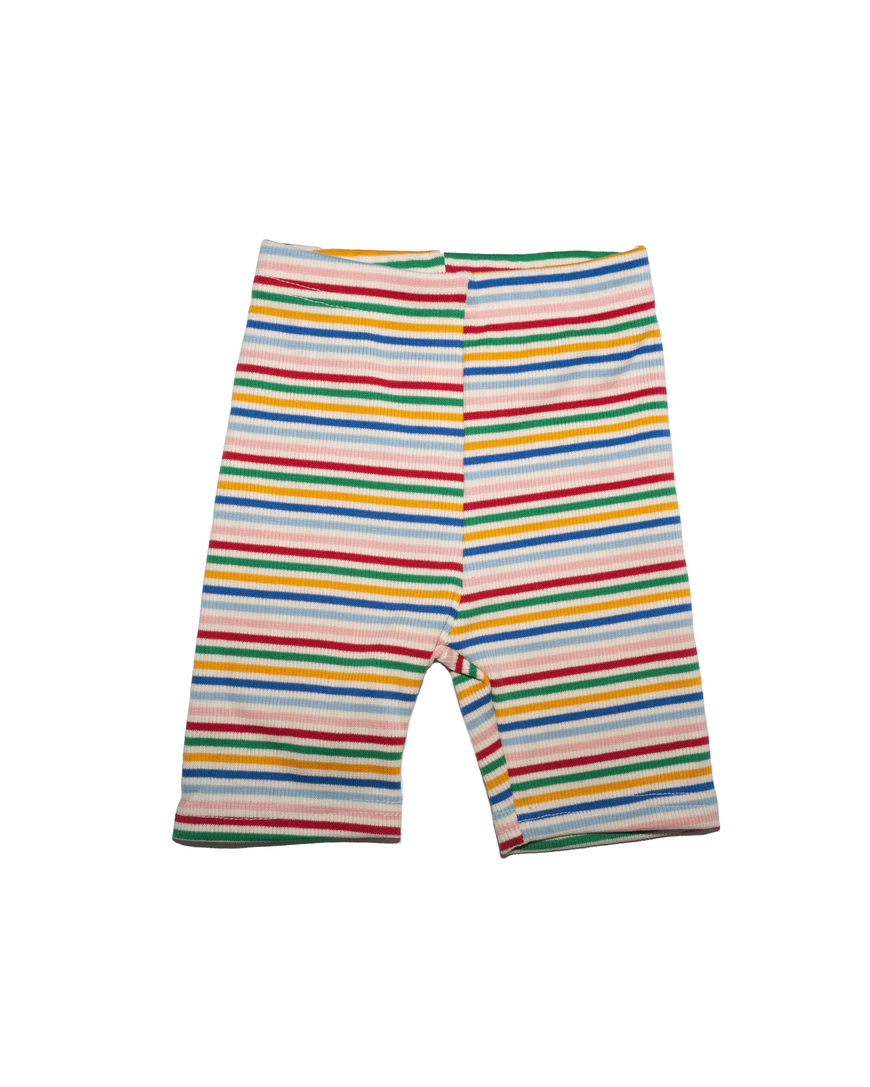Rainbow Striped Shorts