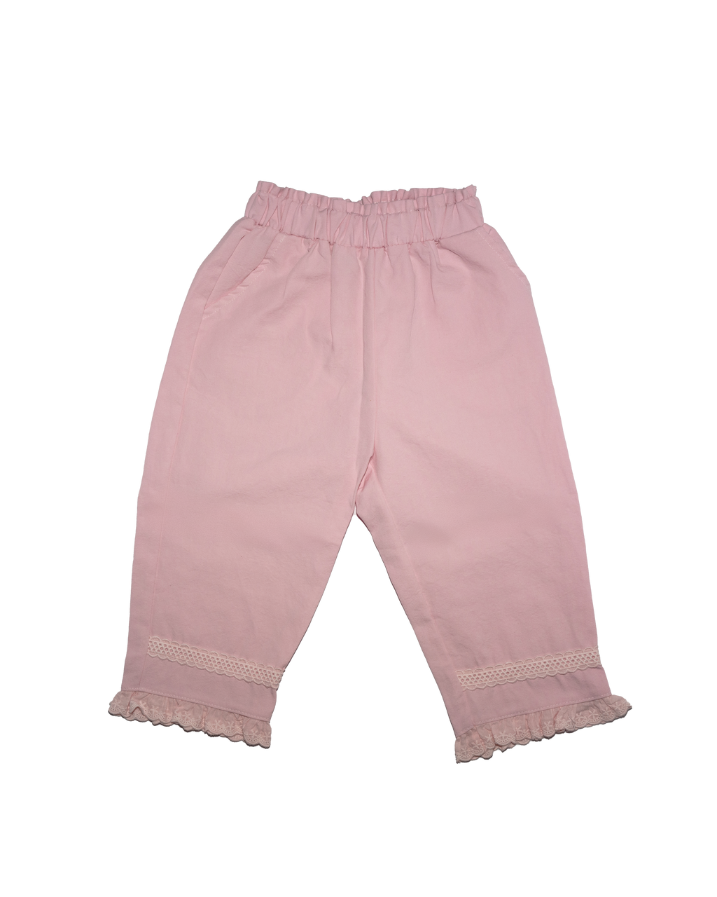Ruffle Pants in Pink