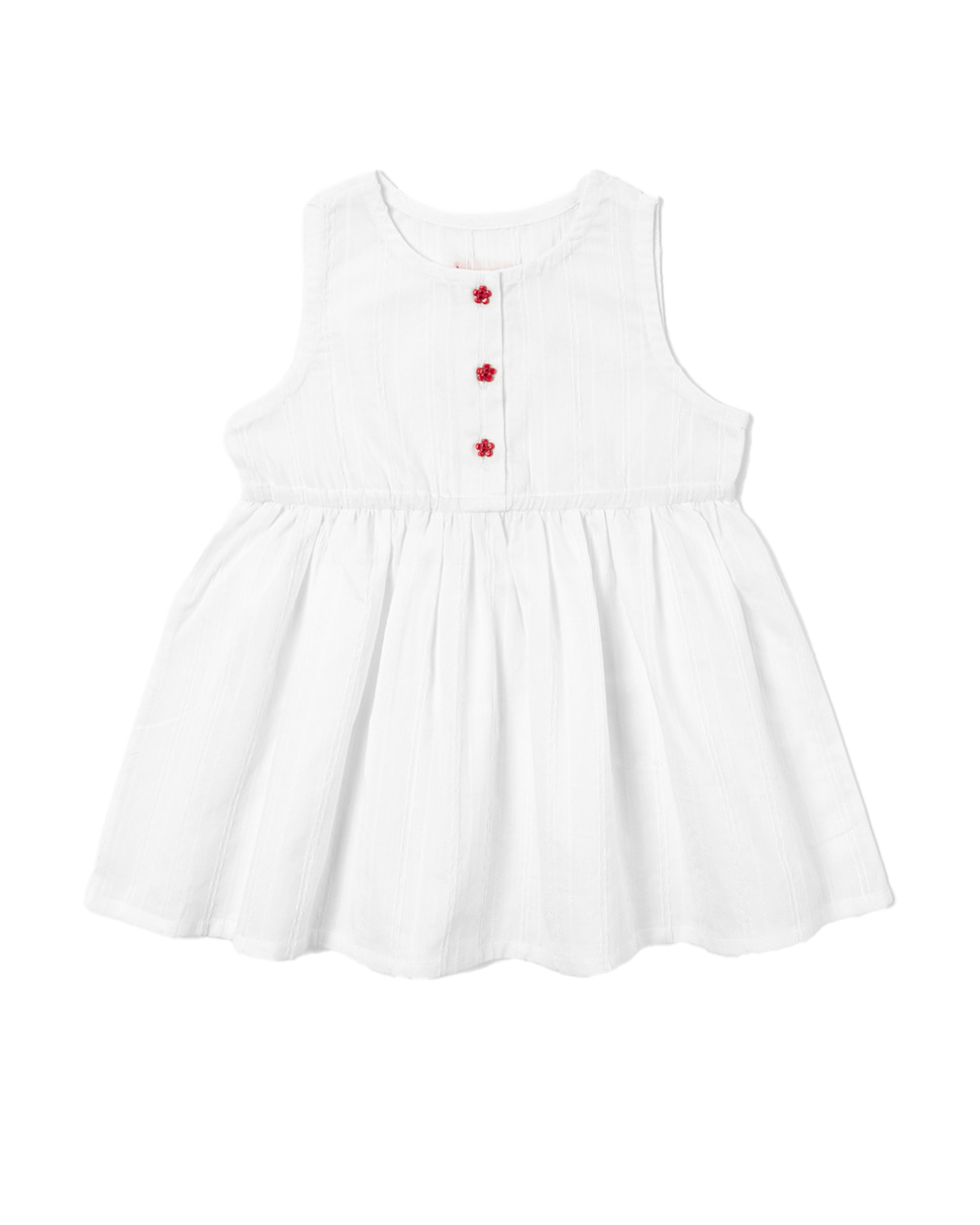 White Layering Dress